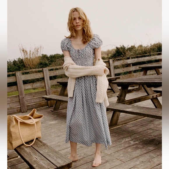 Doen Dresses & Skirts - Doen QUINN DRESSIN DAHLIA DITSY SZ M $330 NEW’